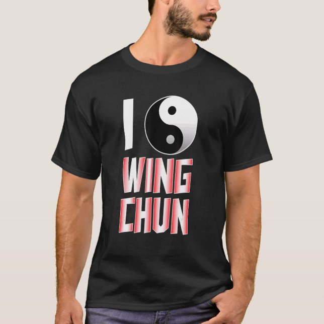 Camiseta Wing Chun Wing Tsun Kung Fu Mial Combat Sports Clu (Anverso)