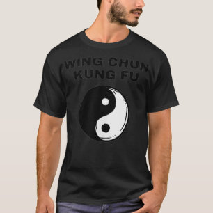 Camiseta Wing Chung Kung Fu Yin Yang diseño para Wing Chun