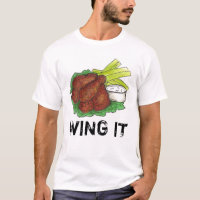 WING IT BBQ Buffalo Barbacoa Alas de pollo Foodie