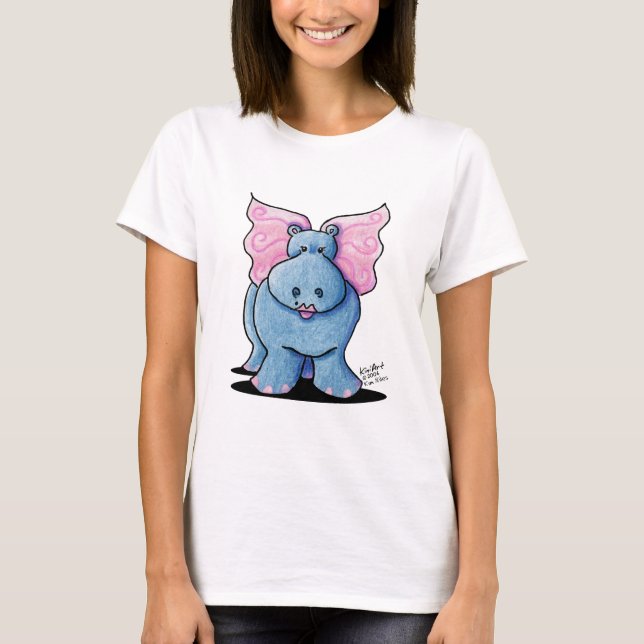 Camiseta Winged Hippo Apparel (Anverso)