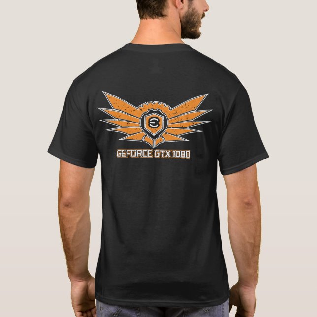Camiseta "Winged Performance" EVGA GTX 1080 Ti (Reverso)