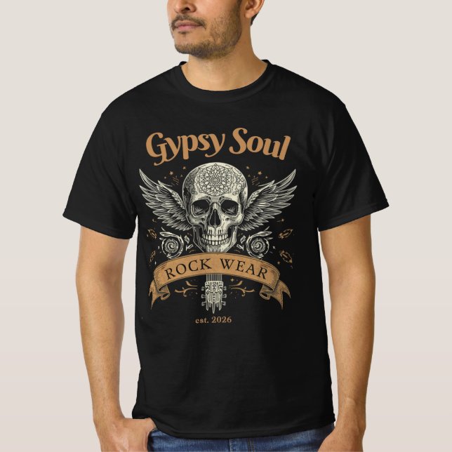 Camiseta Winged Rocker Tee (Anverso)