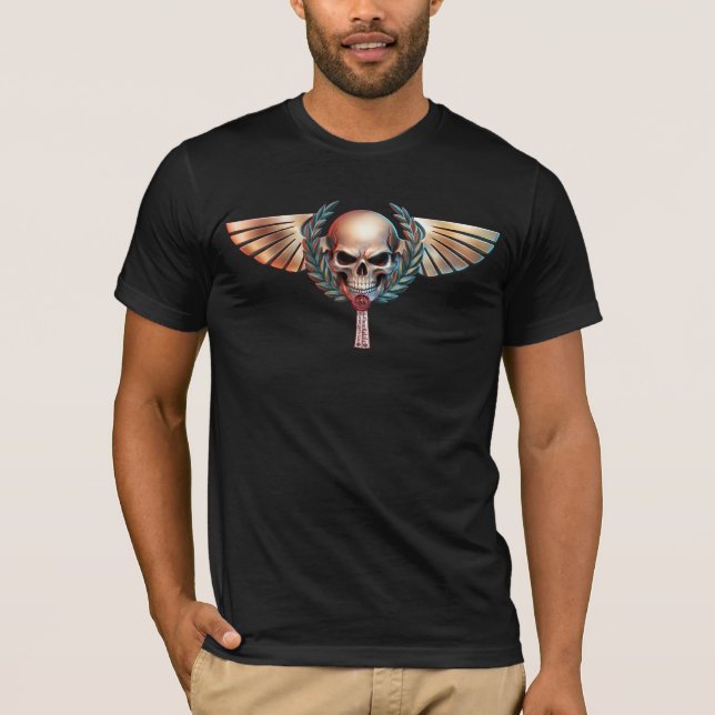 Camiseta Winged Skull Emblem of Honor (Anverso)