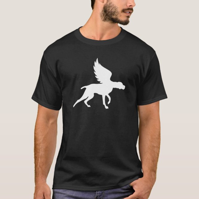 Camiseta Winged Vizsla (Anverso)