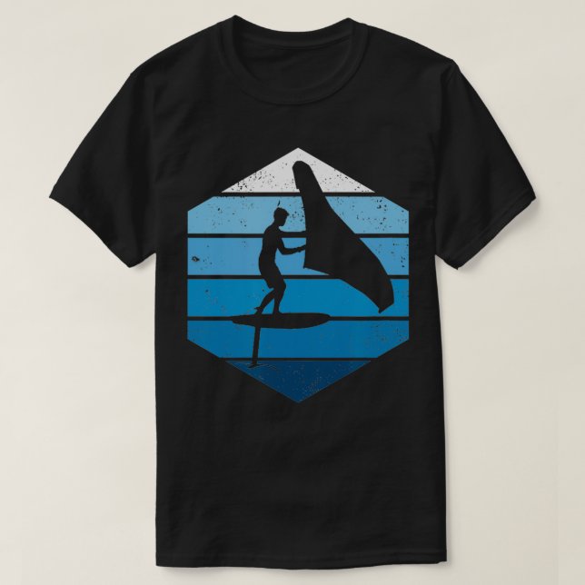 Camiseta Wingfoil Hydrofoil Kitesurf (Diseño del anverso)
