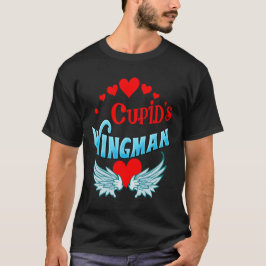 Camiseta Wingman de Cupido, camiseta de San Valent