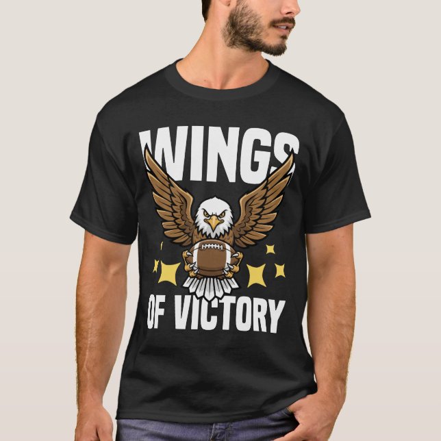CAMISETA WINGS OF VICTORY - PHILADELPHIA FOOTBALL (Anverso)