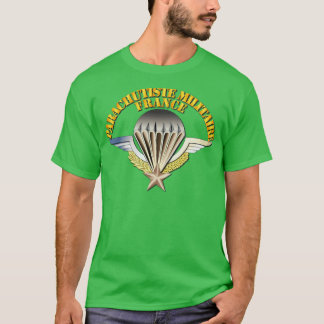 Camiseta Wings Parachutiste Militaire Francia