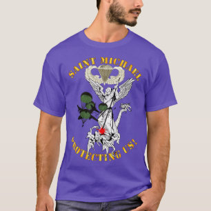 Camiseta Wings SaintProtecting Us con sangre