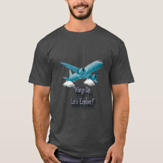 Camiseta Wings Up, Exploremos!