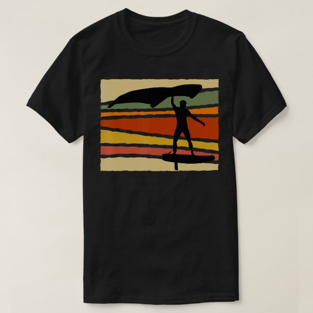 Camiseta Wingsurf Wingfoil Wing Relieve metalizado Surf Ret