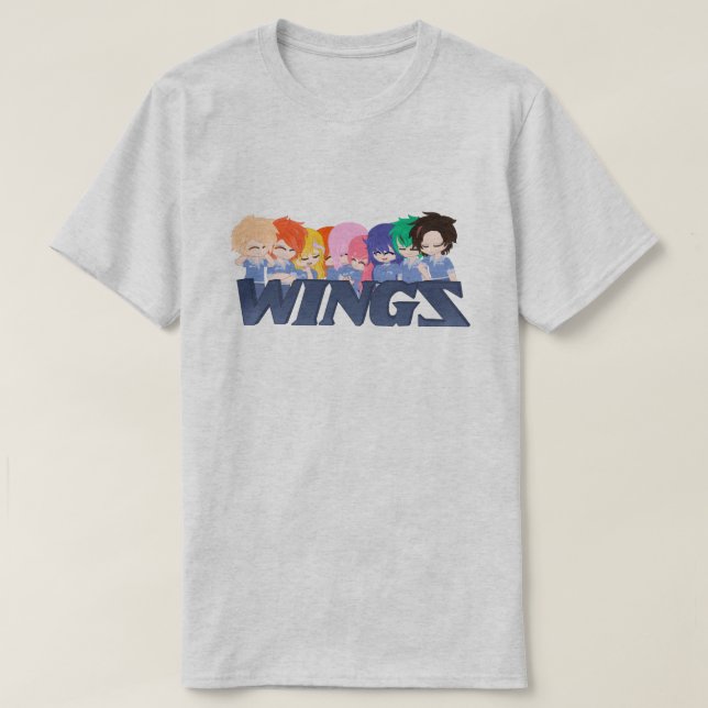 Camiseta Wingz (Diseño del anverso)