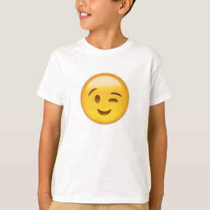 Camiseta Winking Face Emoij
