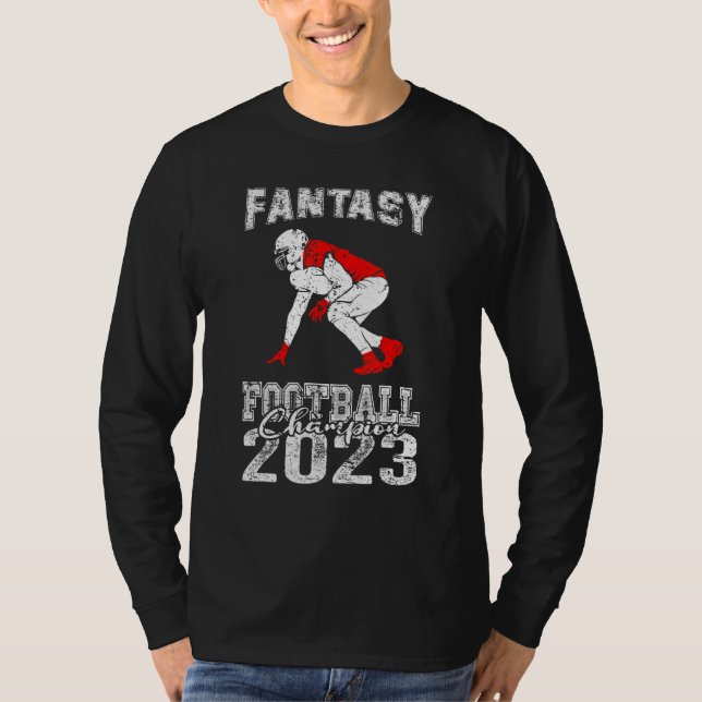 Camiseta Winner Fantasy Football Champion  Fantasy League C (Anverso)