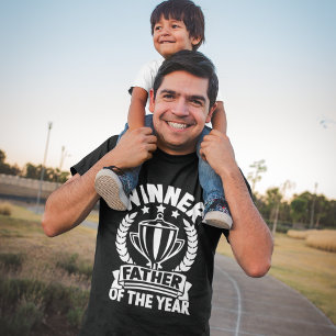 Camiseta Winner Father of the Year – Celebrate the Best Dad