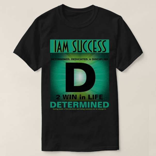 CAMISETA WINNERS MINDSET (Diseño del anverso)