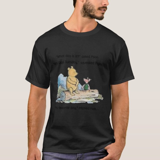 Camiseta Winnie The Pooh Taco Martes (Anverso)