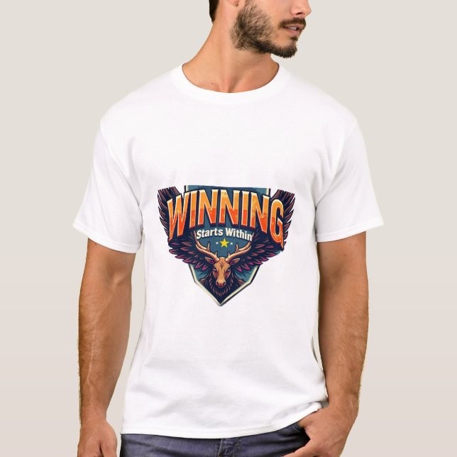 Camiseta Winning Starts Within (Anverso)