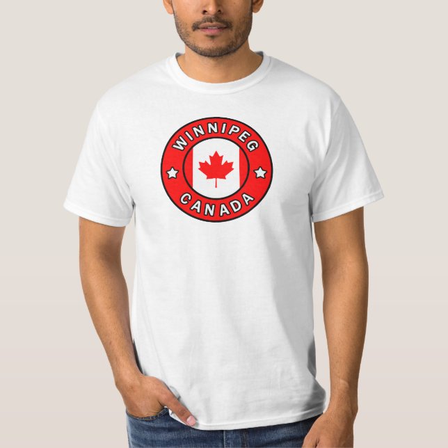 Camiseta Winnipeg Canadá (Anverso)