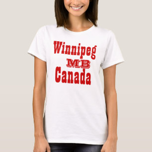 Camiseta Winnipeg manitoba Canadá