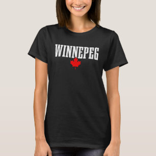 Camiseta Winnipeg Manitoba Canadá Orgullo de cosecha canadi