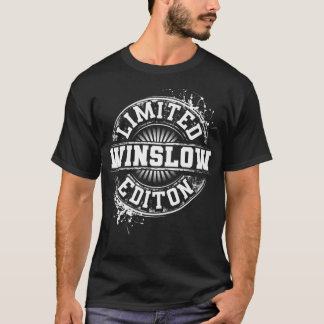Camiseta WINSLOW Funny Surname Family Tree Birday Reunion