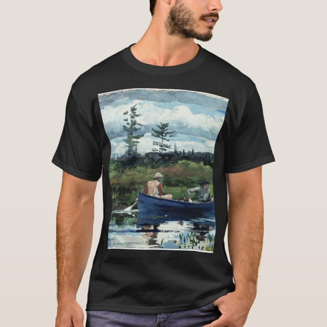 Camiseta Winslow Homer - El barco azul (Anverso)