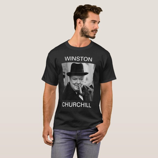 Camiseta Winston Churchil (Anverso completo)
