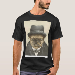 Camiseta Winston Churchill El Pug