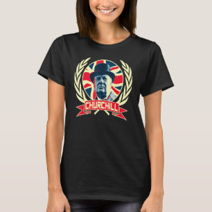 Camiseta Winston Churchill Orgullo de Bandera Británica