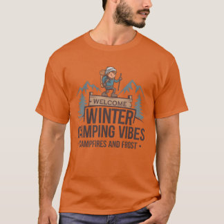 Camiseta Winter Camping Vibes shirts design friends