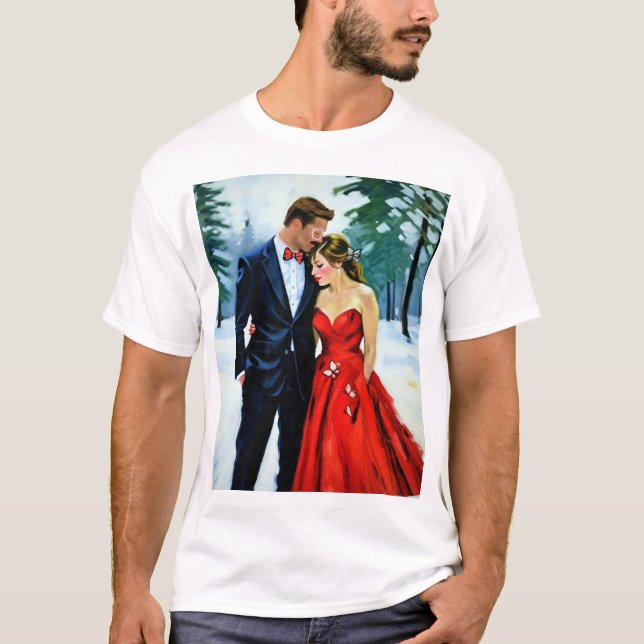 Camiseta Winter Embrace  (Anverso)