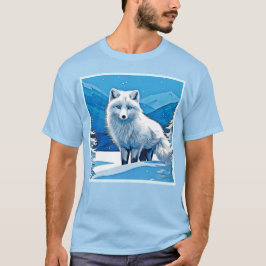 Camiseta Winter Fox Art