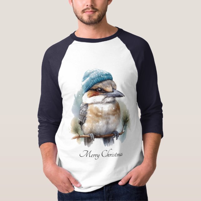 Camiseta Winter Kookaburra Deseos, personalizado (Anverso)