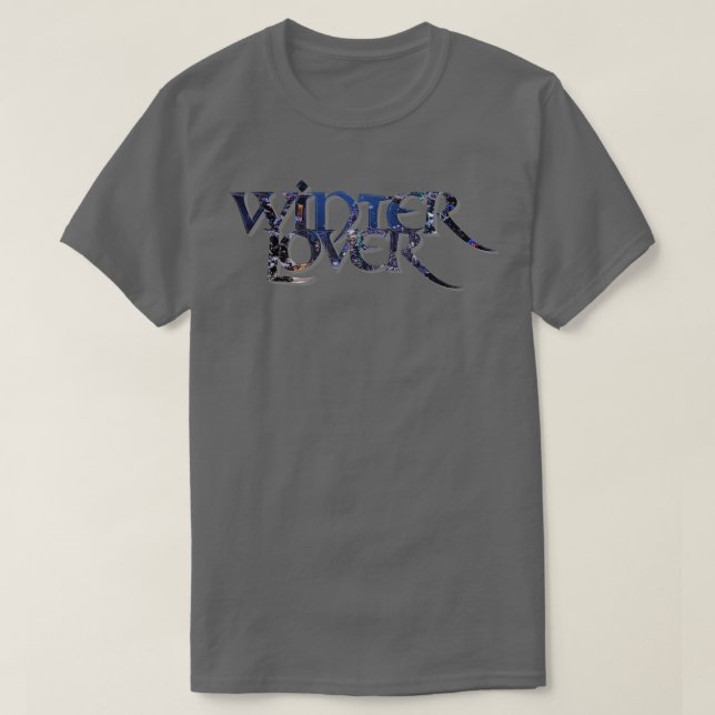 Camiseta Winter Lover (Diseño del anverso)