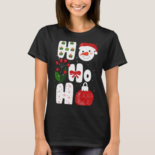 Camiseta Winter Magic Design Retro Winter Christmas Vector  (Anverso)