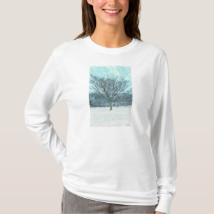 Camiseta Winter Mimosa Painterly Hoodie