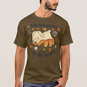 Camiseta Winter Mode Winter Time Gifts Autumn Rabbit