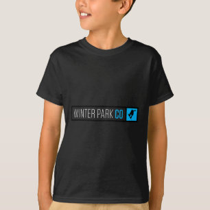 Camiseta Winter Park Colorado Snowboard Box Tipo