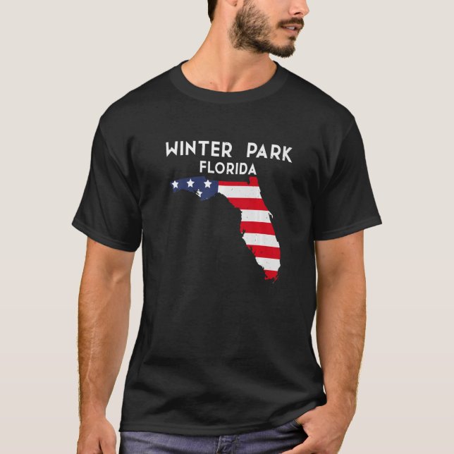 Camiseta Winter Park Florida Estados Unidos Estados Unidos  (Anverso)