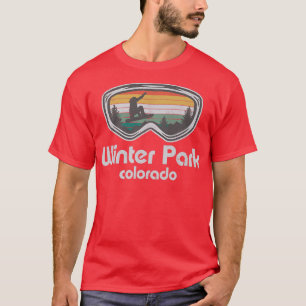Camiseta Winter Park Snowboarding Retro Colorado Snowboard