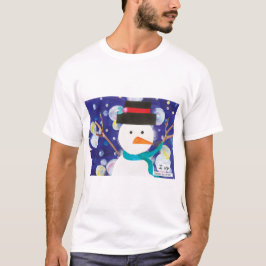 Camiseta Winter Snowman