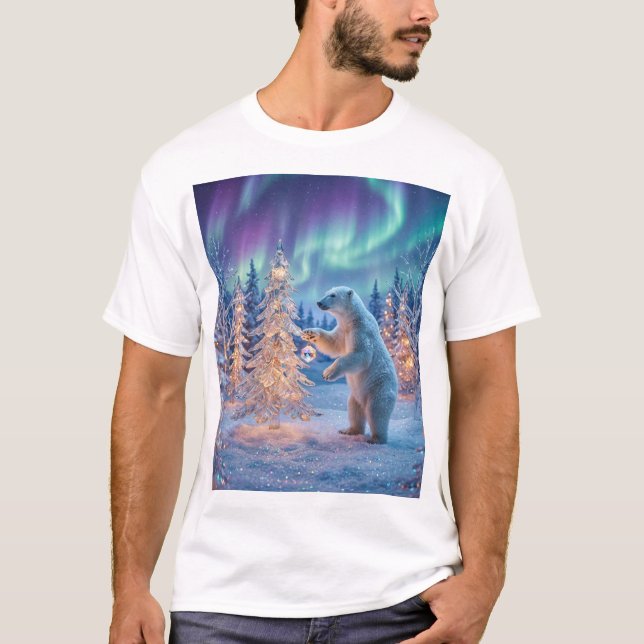Camiseta Winter Spirit in the Northern Sky (Anverso)