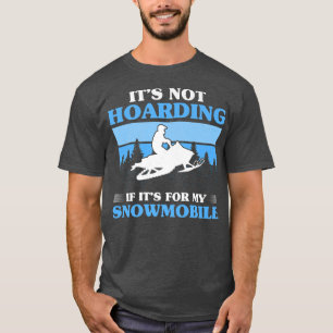 Camiseta Winter Sports Ski Mobile Motor Sled Snowmobile Pre