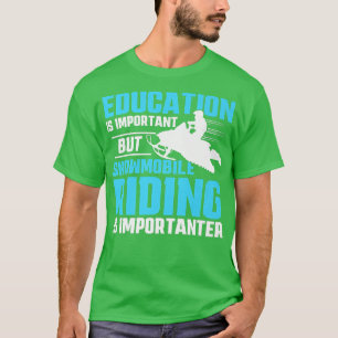 Camiseta Winter Sports Ski Mobile Motor Sled Snowmobile Pre