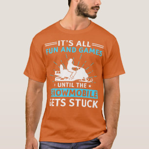 Camiseta Winter Sports Ski Mobile Motor Sled Snowmobile Pre