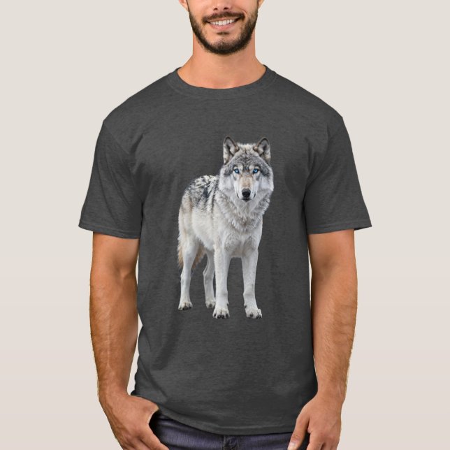 Camiseta Winter wolf (Anverso)
