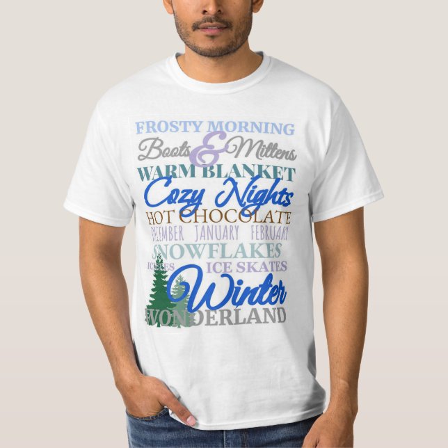 Camiseta Winter Wonderland (Anverso)
