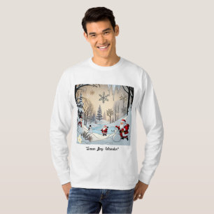 Camiseta 'Winter Wonderland Bliss'