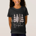 Camiseta Winter Wonderland Christmas Tree Buffalo Plaid Leo<br><div class="desc">Winter Wonderland Christmas Tree Buffalo Plaid Leopard</div>